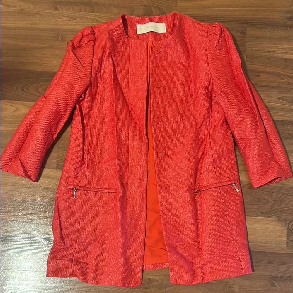 Women's Red Jacket from Zara